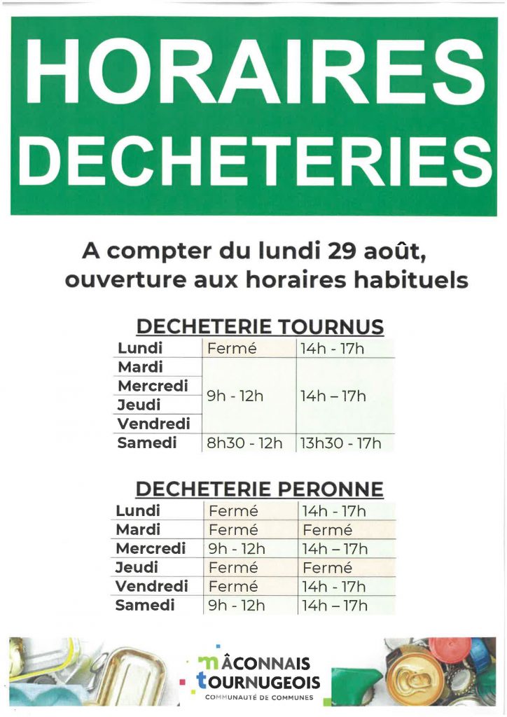 Horaire Déchetterie Aubigny Sur Nere
